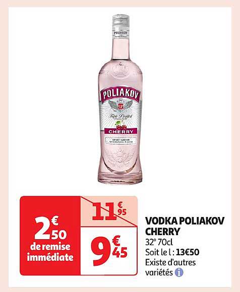 VODKA POLIAKOV CHERRY
