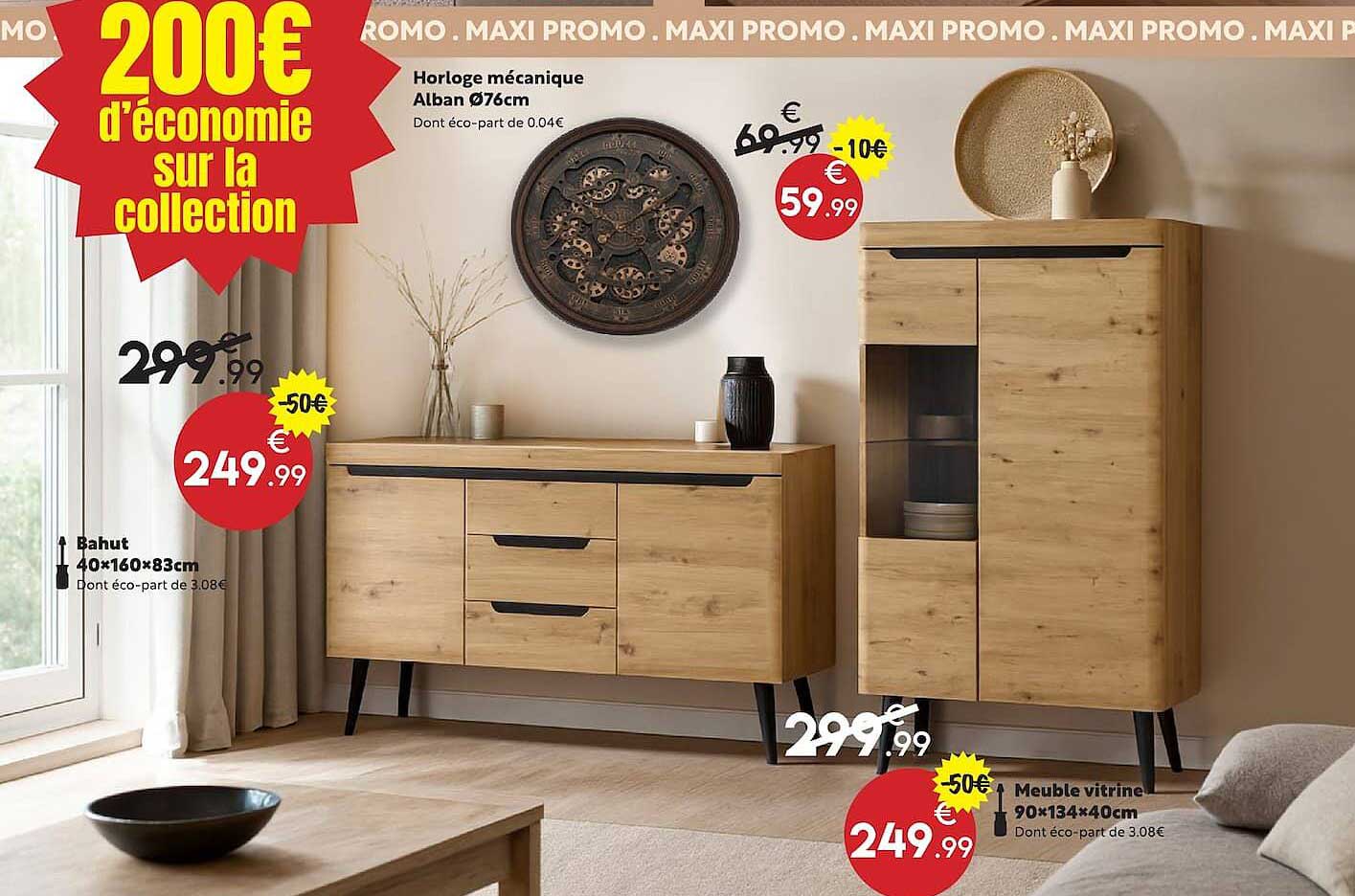 200€ d'économie sur la collection