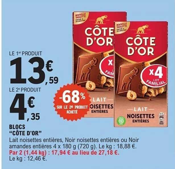 -68% SUR LE 2e PRODUIT ACHETÉ