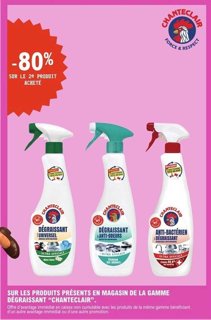 -80% sur le 2e produit acheté