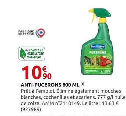 ANTI-PUCERONS 800 ML