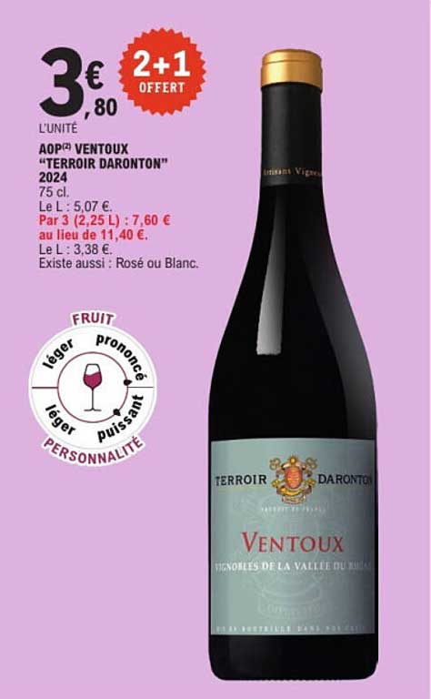 AOP VENTOUX "TERROIR DARONTON" 2024