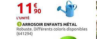 ARROSOIR ENFANTS MÉTAL
