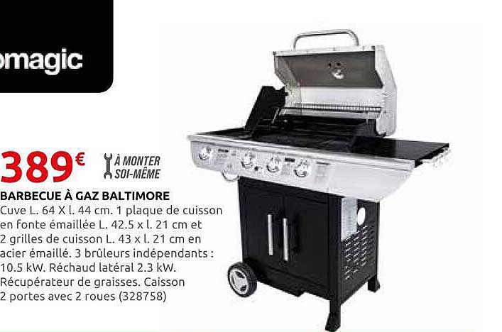 BARBECUE A GAZ BALTIMORE