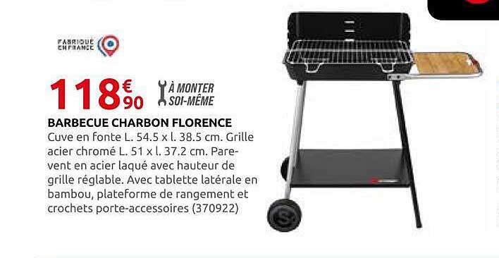BARBECUE CHARBON FLORENCE
