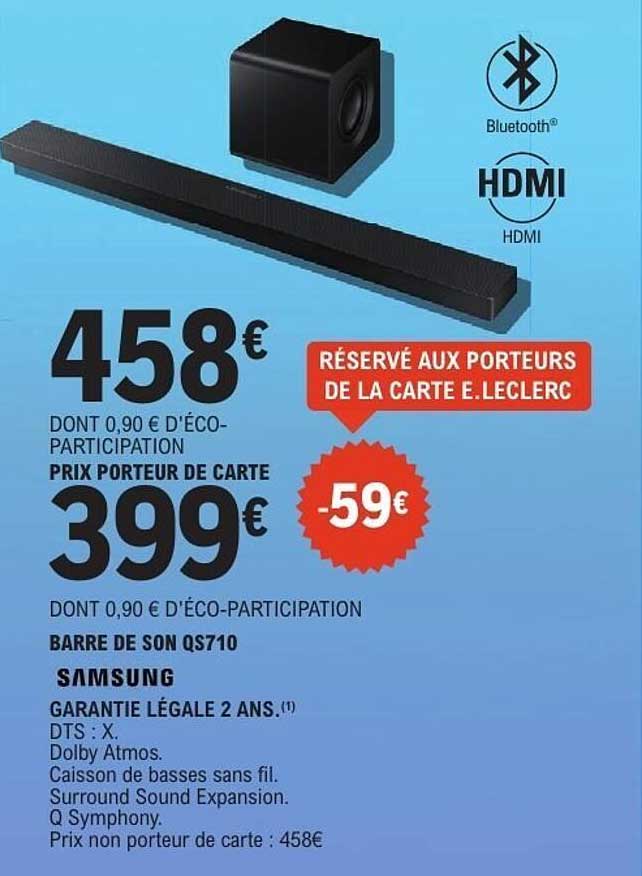 BARRE DE SON QS710 SAMSUNG