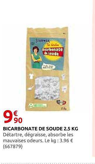 BICARBONATE DE SOUDE 2.5 KG
