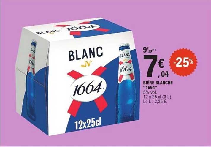 BIÈRE BLANCHE “1664”