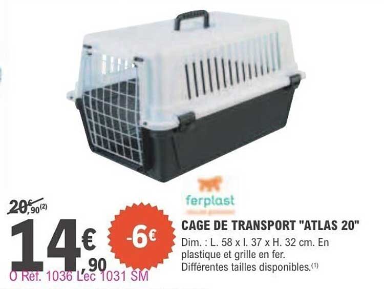 CAGE DE TRANSPORT "ATLAS 20"