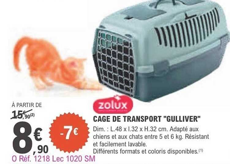 CAGE DE TRANSPORT "GULLIVER"