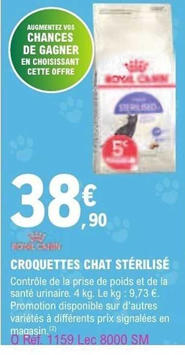 CROQUETTES CHAT STERILISÉ