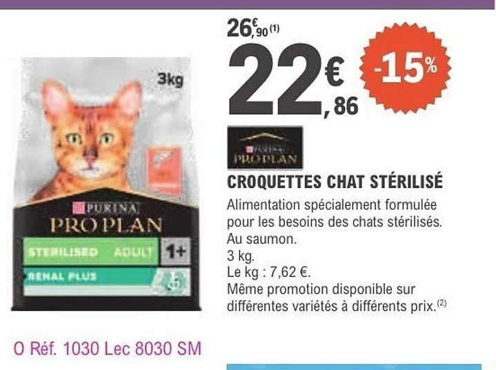 CROQUETTES CHAT STÉRILISÉ