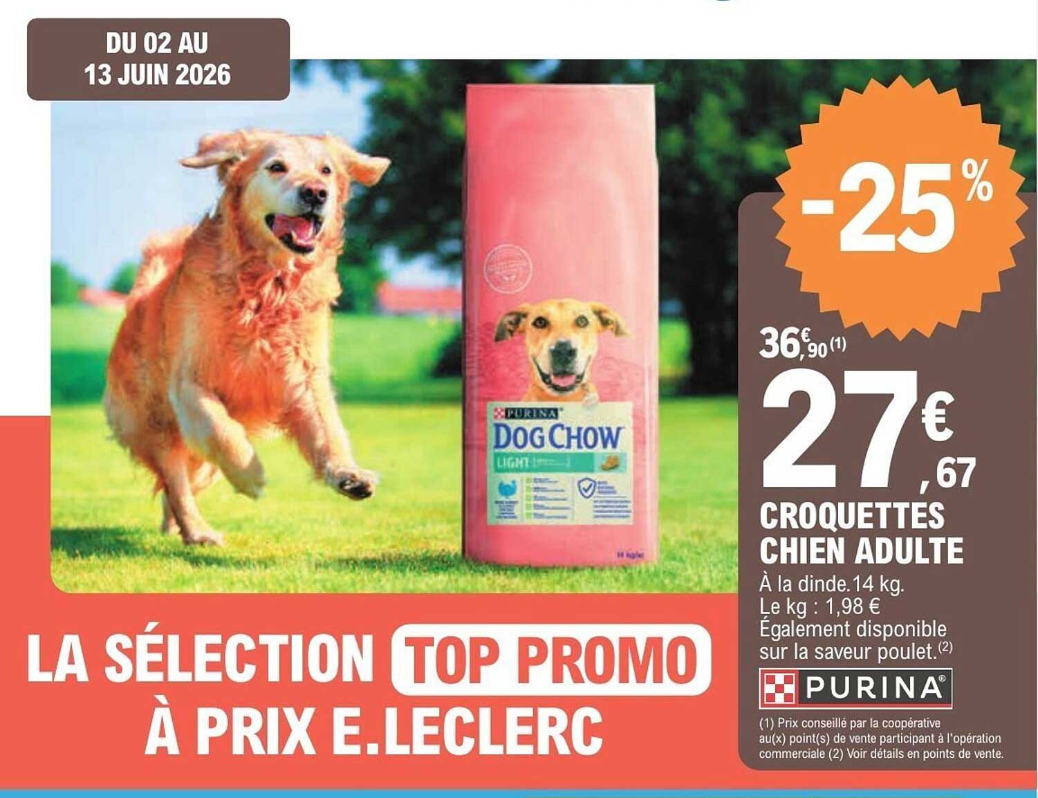 CROQUETTES CHIEN ADULTE