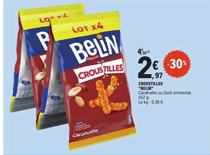 CROUSTILLES "BELIN"