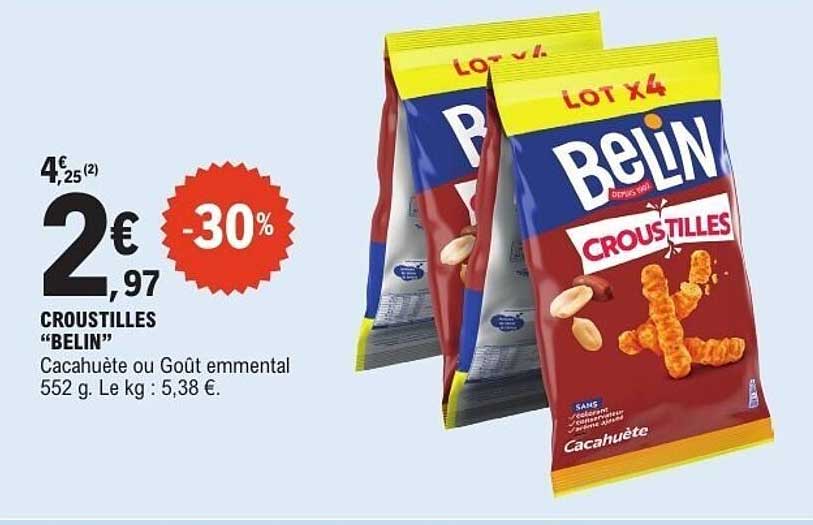 CROUSTILLES “BELIN”