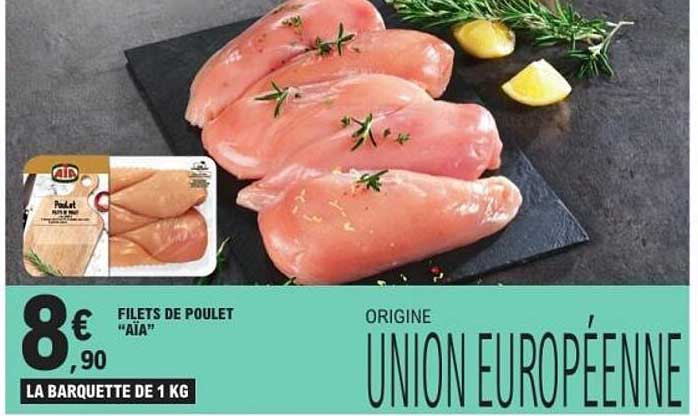 FILETS DE POULET "AIA"
