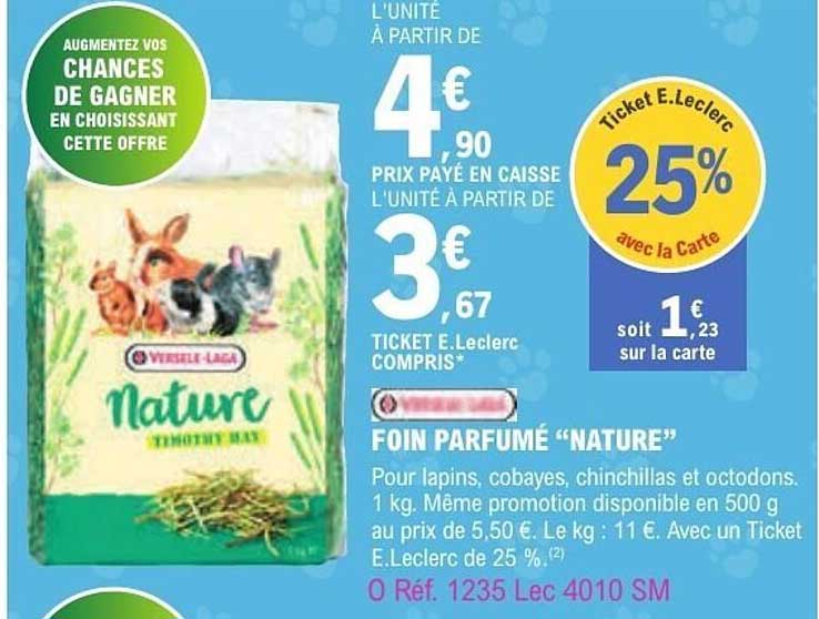 FOIN PARFUMÉ “NATURE”