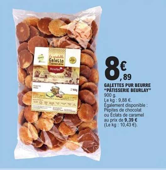 GALETTES PUR BEURRE “PÂTISSERIE BEURLAY”