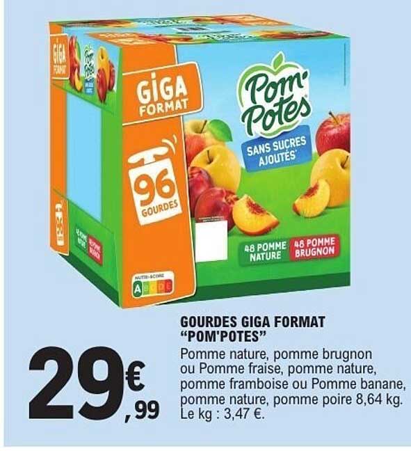 GOURDES GIGA FORMAT “POM’POTES”