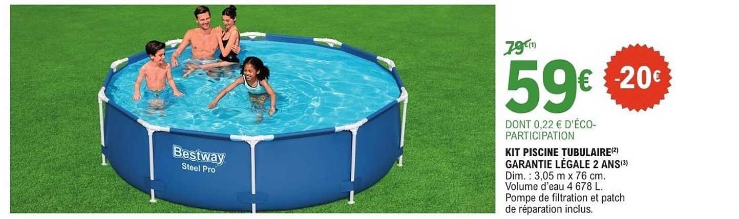 KIT PISCINE TUBULAIRE