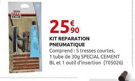 KIT REPARATION PNEUMATIQUE