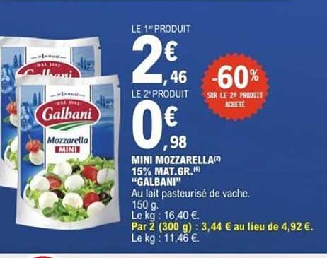 LE 1° PRODUIT -60% SUR LE 2° PRODUIT ACHETE