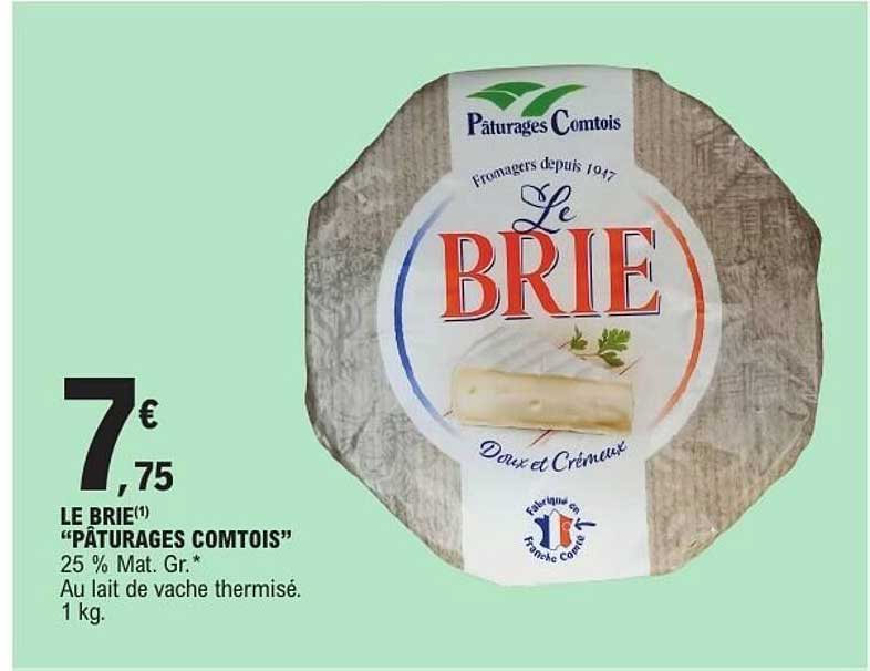 LE BRIE(1) «PÂTURAGES COMTOIS»