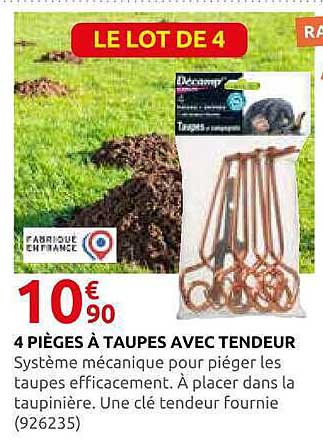 LE LOT DE 4