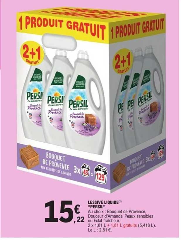 LESSIVE LIQUIDE(1) "PERSIL"