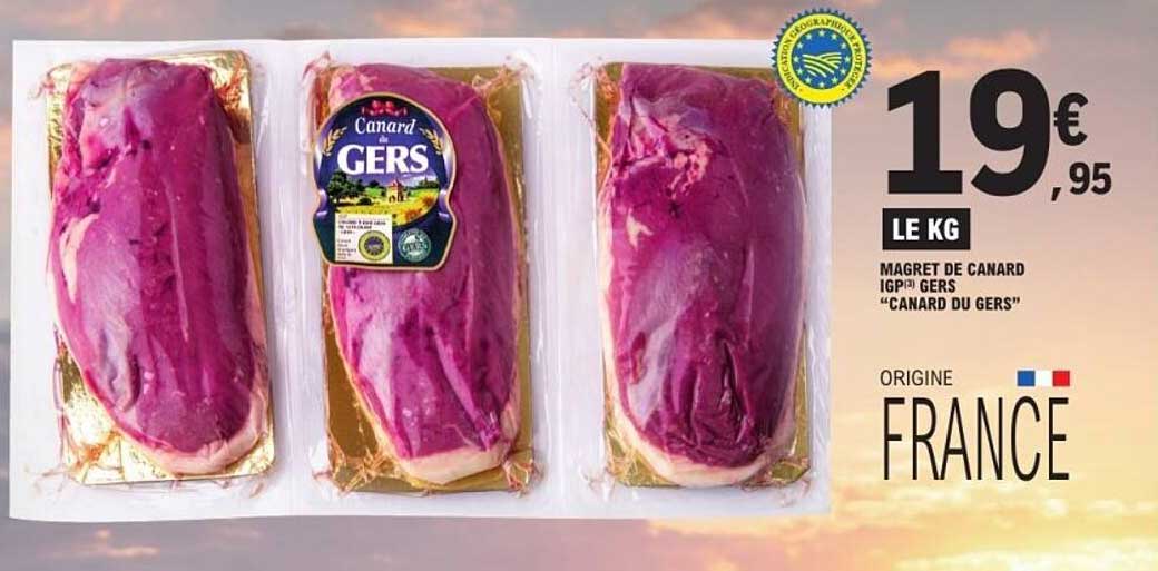 MAGRET DE CANARD IGP GERS "CANARD DU GERS"