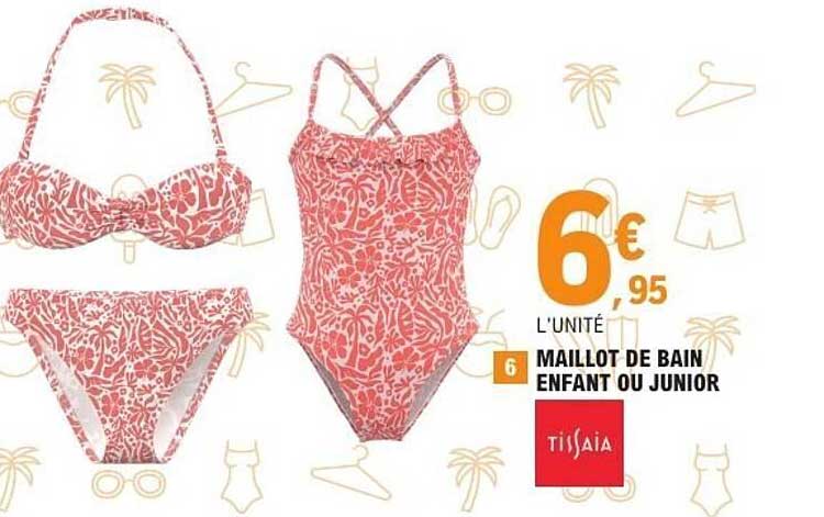MAILLOT DE BAIN ENFANT OU JUNIOR