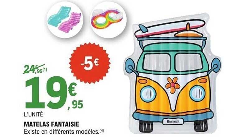 MATELAS FANTAISIE