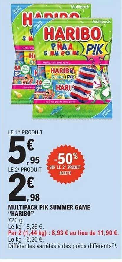 MULTIPACK PIK SUMMER GAME “HARIBO”