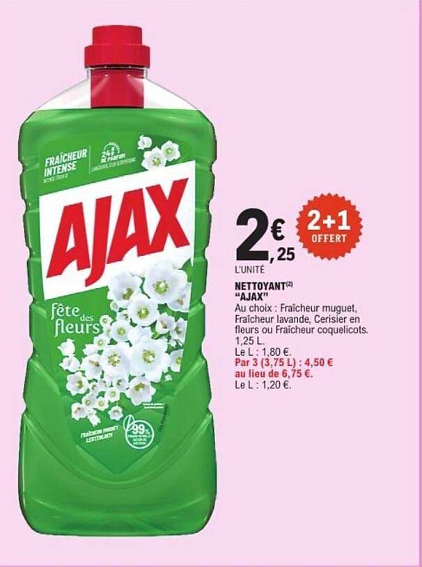 Nettoyant "AJAX"