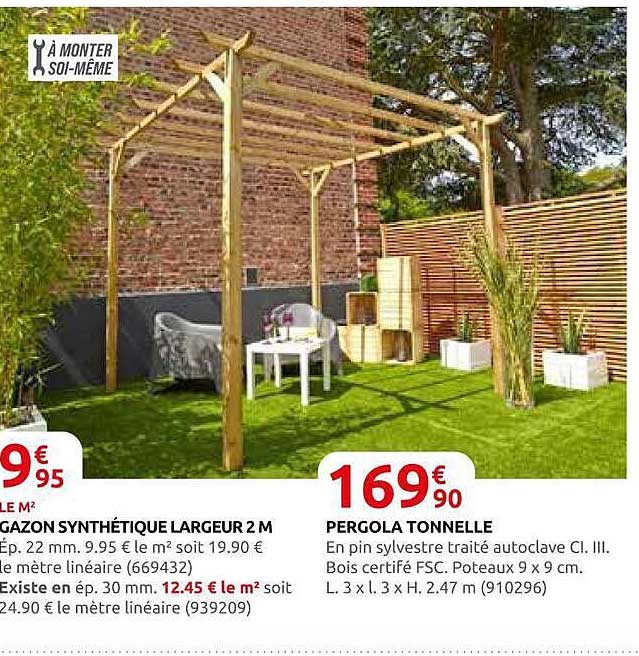 PERGOLA TONNELLE
