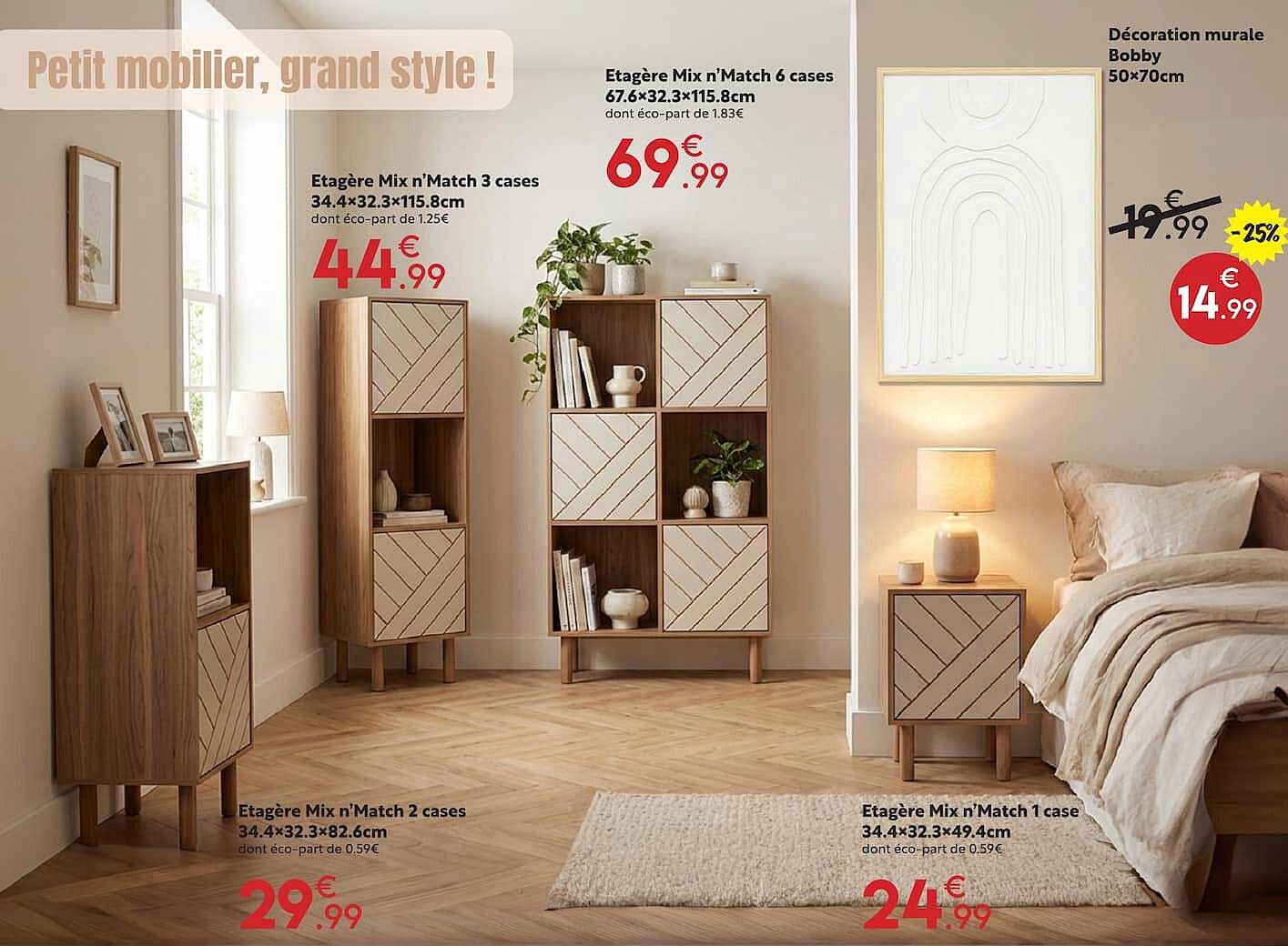 Petit mobilier, grand style !