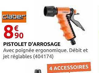 PISTOLET D'ARROSAGE