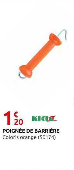 POIGNÉE DE BARRIÈRE
