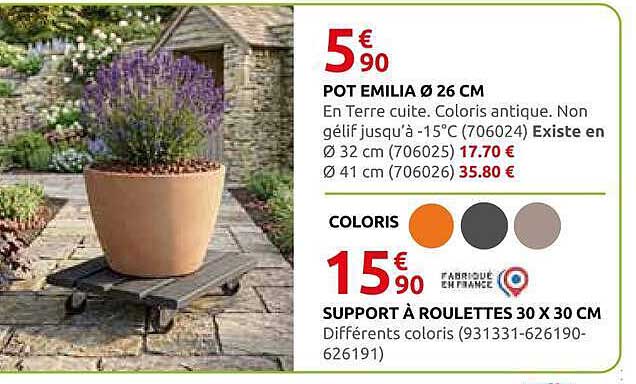 POT EMILIA Ø 26 CM