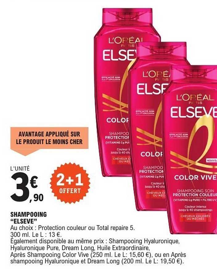 SHAMPOOING “ELSEVE”