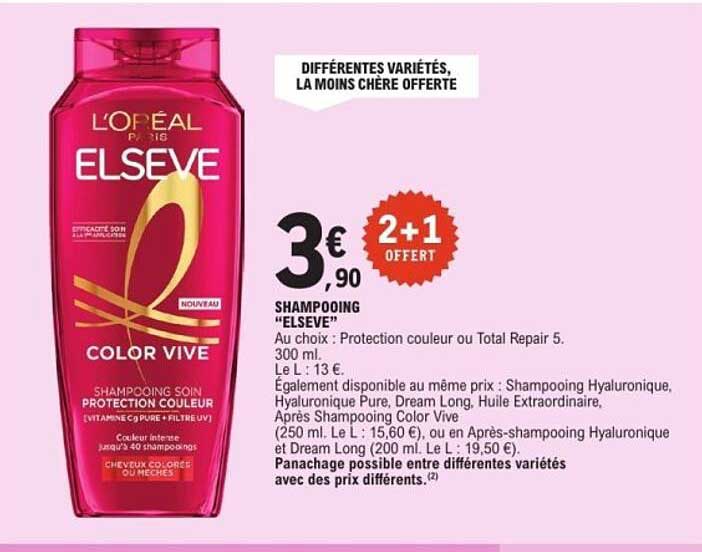 SHAMPOOING “ELSEVE”