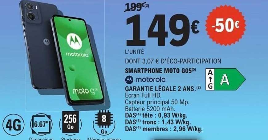 SMARTPHONE MOTO G05
