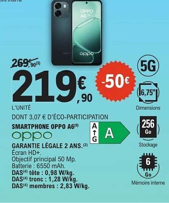 SMARTPHONE OPPO A6