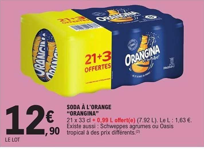 SODA A L'ORANGE "ORANGINA"