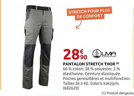 STRETCH POUR PLUS DE CONFORT