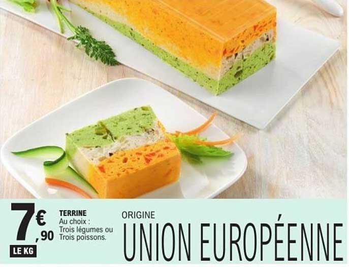 TERRINE ORIGINE UNION EUROPÉENNE
