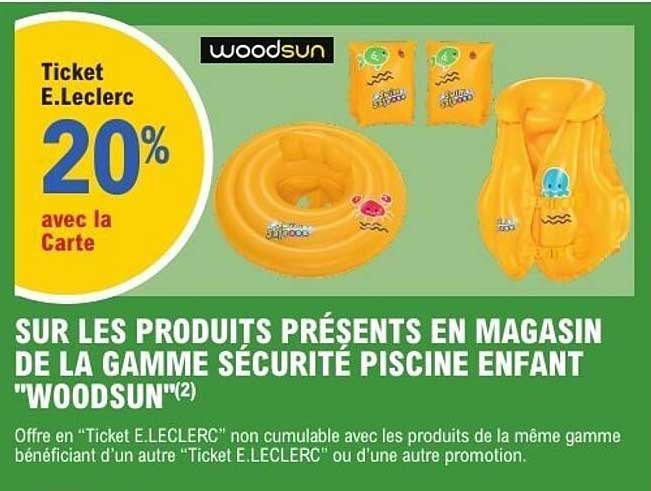 Ticket E.Leclerc 20% avec la Carte