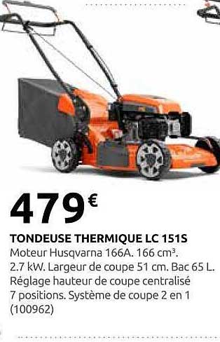 TONDEUSE THERMIQUE LC 151S