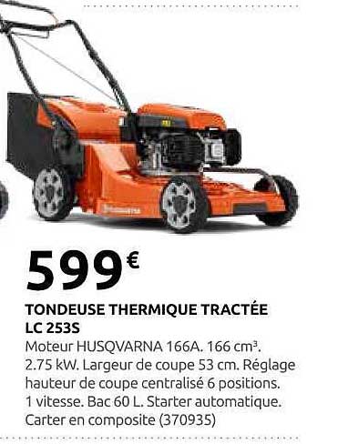 TONDEUSE THERMIQUE TRACTÉE LC 253S