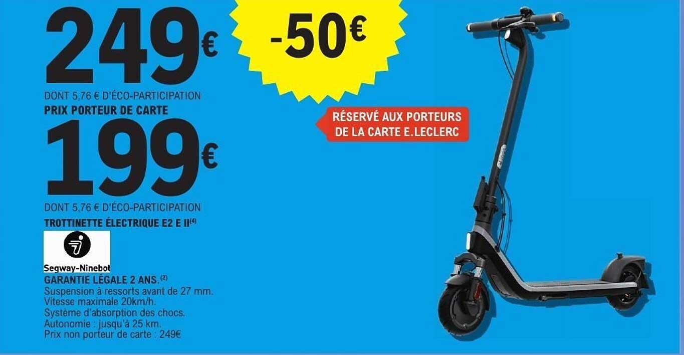 TROTINETTE ÉLECTRIQUE E2 E II®